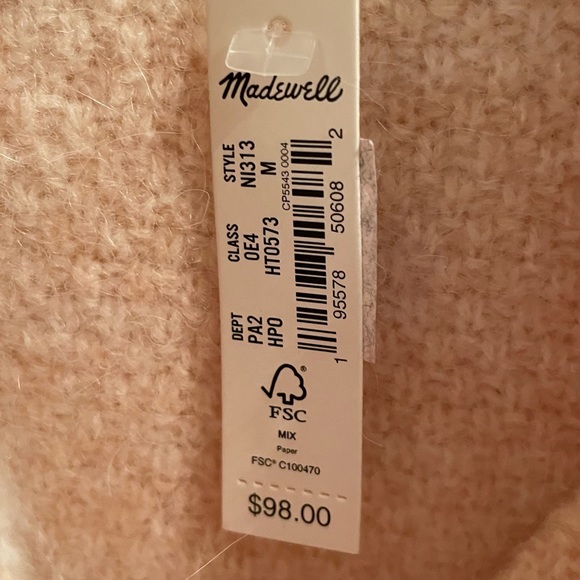 Madewell Cable Havener Pullover Sweater - Picture 9 of 10